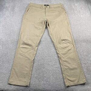 Roark Pants Mens 36x31 Tan Khaki Chino Stretch Twill‎ Casual Hiking Workwear